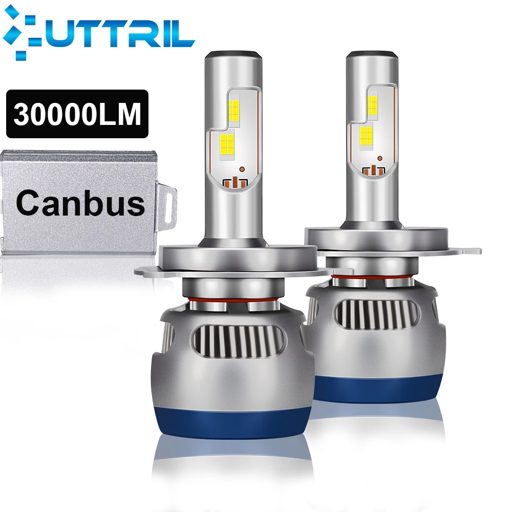 

Uttril 110 вт 9005 лм Canbus LED H4 H7 грузовик автомобиль светодиодный передний свет H1 H8 H9 H11 9006 автомобильное светодиодный ное освещение для автомобиля ...