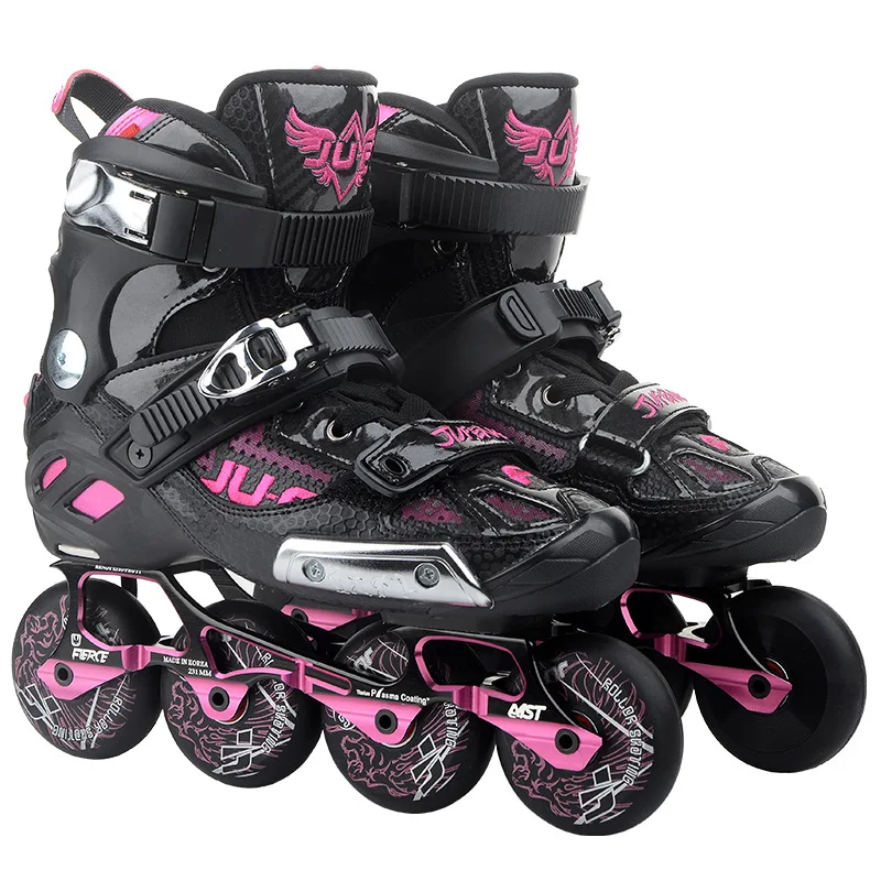 

Inline Speed Skating Shoes Pu-Roller Roller Skates Sneakers For Adult Inline High Professional Patins Sport Shoes Size 35-44
