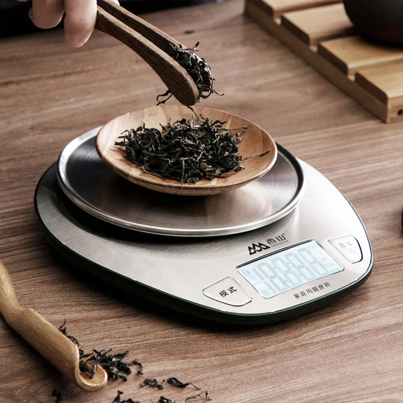 Xiaomi-b&aacute;scula electr&oacute;nica de cocina Mijia Xiangshan EK518, balanza de acero inoxidable con sensor de alta precisi&oacute;n-4