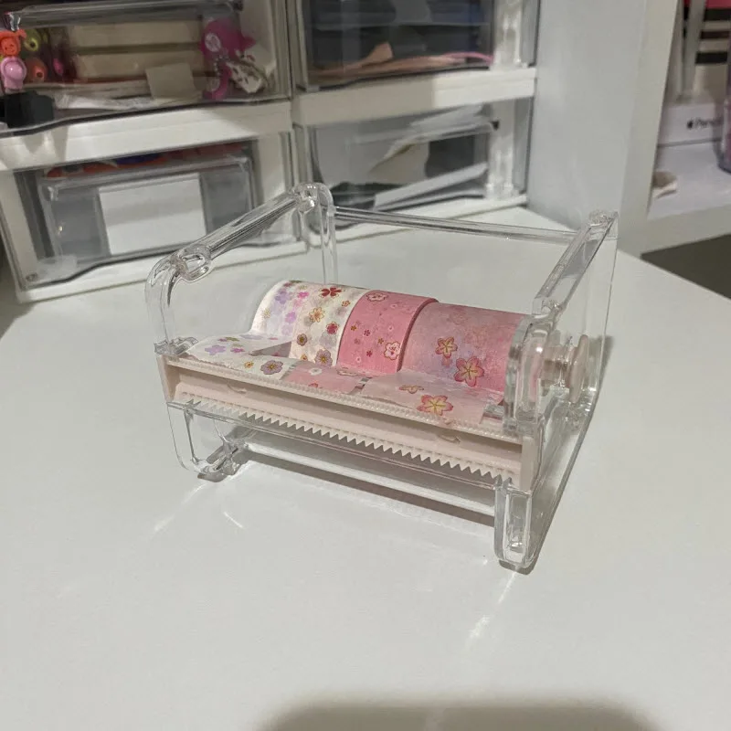 Настольный диспенсер для ленты Lychee Life 1 шт. портативный пластиковый резак Washi