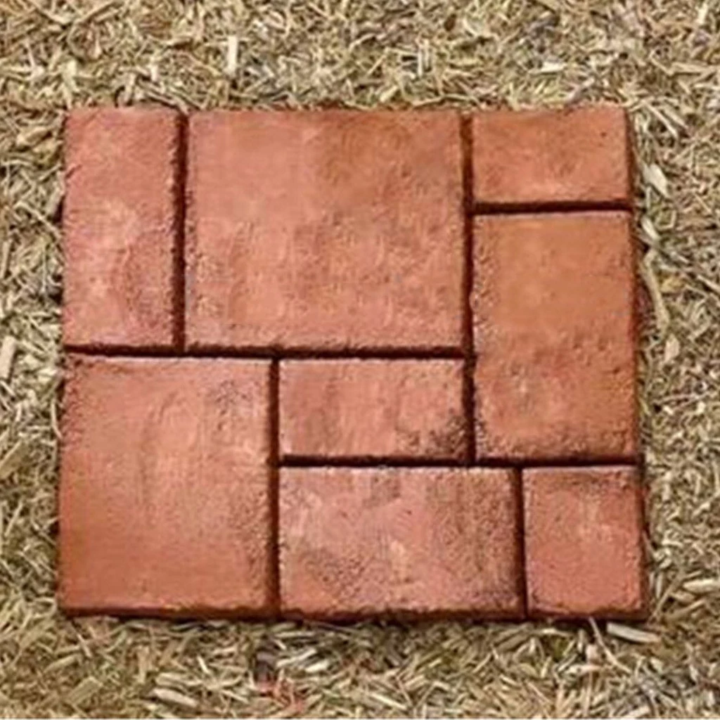 

DIY 10 ячеек садовая прогулочная машина брусчатка бетонные плиты дорожка Brick-40x40cm