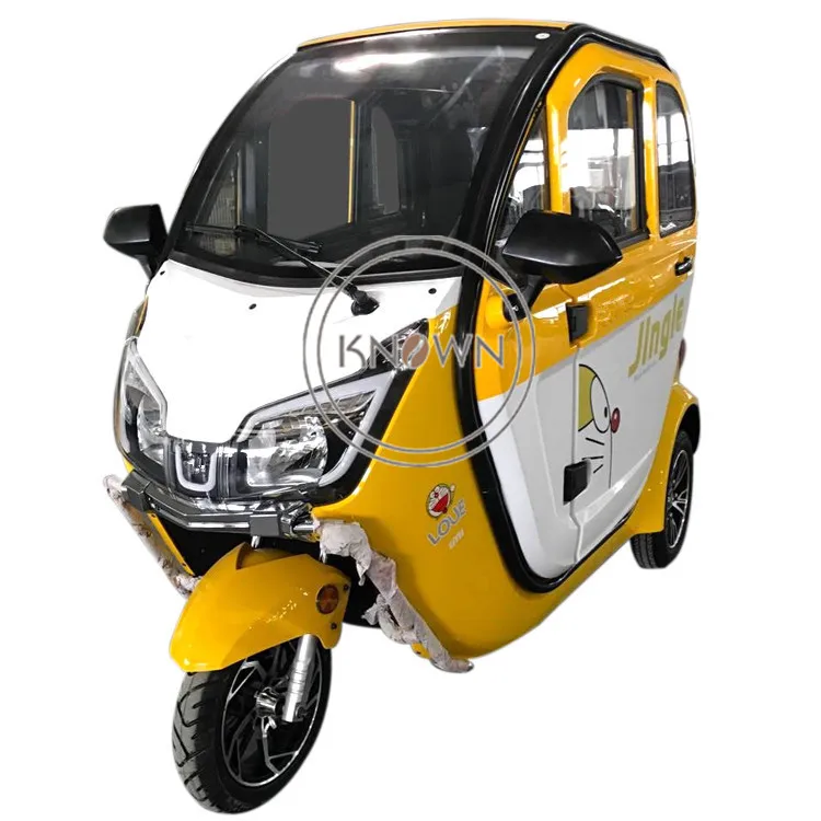Verkauf 3 Räder Elektrische Dreirad Fahrzeug Ladung Roller Erwachsene Dreirad Passagier Tuk Tuk Auto Mit EWG Und COC