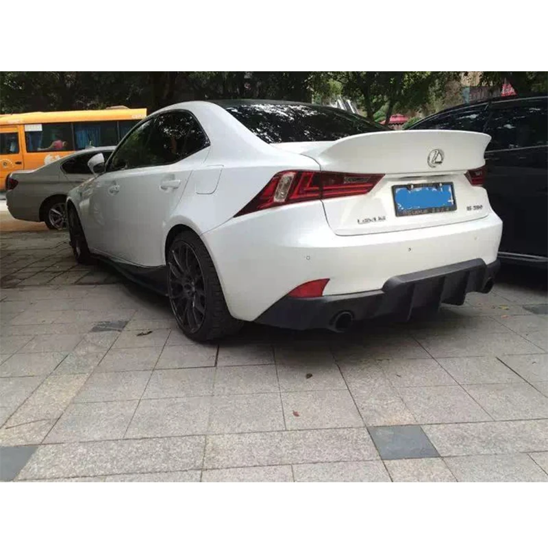 Wald Стиль Неокрашенный Стеклопластик заднего багажника крыло спойлер для Lexus IS250