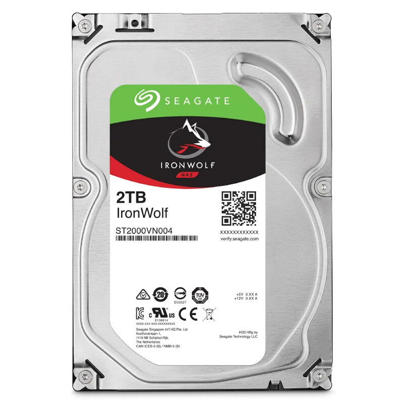 SSD накопитель Seagate IronWolf внутренний жесткий диск на 4 ТБ 3 5 дюйма SATA 6 5900 об/мин 64 Мб