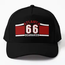 Atlanta 66 Searaker  Baseball Cap Hat Summer Solid Color Sun Boys Bonnet  Outdoor Spring   Black Cas