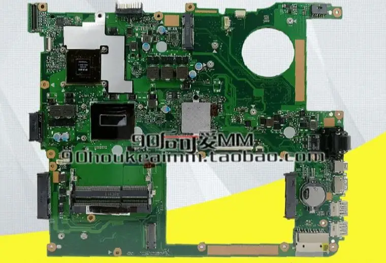 N751JK для ASUS N751JK N751JX материнская плата для ноутбука I5-4200HQ материнская плата с GTX850 2G/4G LVDS видеокарта тестовая материнская плата