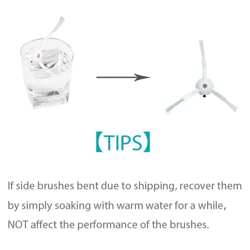 

HEPA Filter Main Brush Side Brush for XIAOMI ROBOT MIJIA Robot 1 1S Vacuum Cleaner Accessories Spare Parts