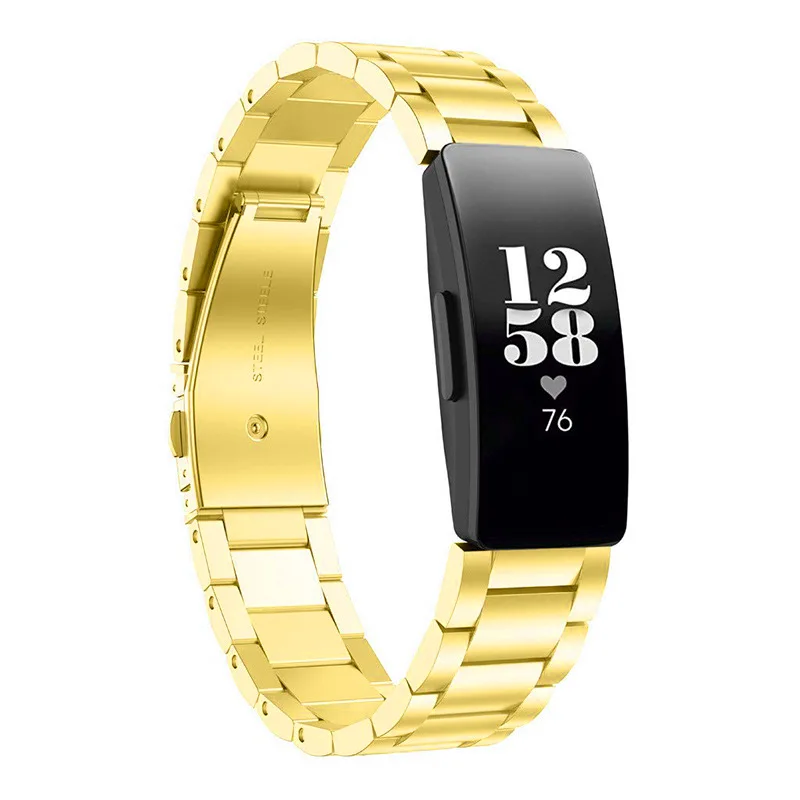 Essidi для Fitbit inspire HR Браслет ремешок из нержавеющей стали смарт-Браслет замена для Fitbit inspire HR