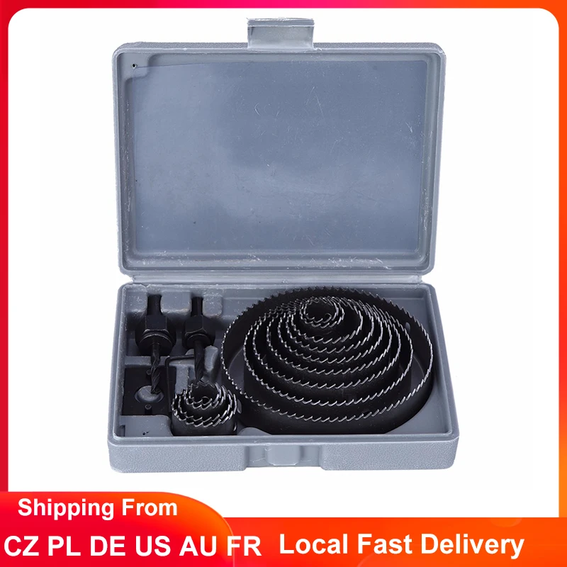 Набор сверл для отверстий набор резак деревообработки дерева металла 19 127 мм