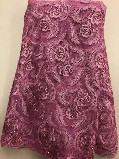 Новая французская сетчатая кружевная ткань 2020 Высококачественная африканская