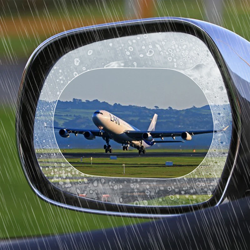 

For BMW Rainproof Car Accessories Car Mirror Window Clear Film Membrane Anti Fog Anti-Glare Waterproof Sticker Driving Safety