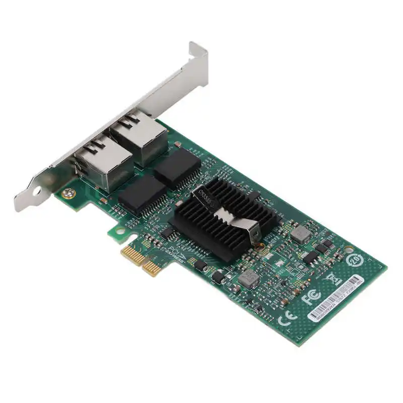 Сетевая карта для Intel 82576 ГБ чип PCI-E X1 гигабитный двойной порт Электрический