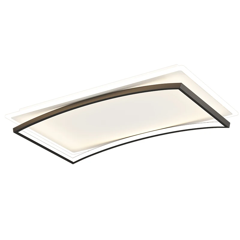 

Black or Golden Finish Modern Led Ceiling Lights For Living Room Master Bedroom Kitchen Home Deco Ceiling Lamp Fixtures