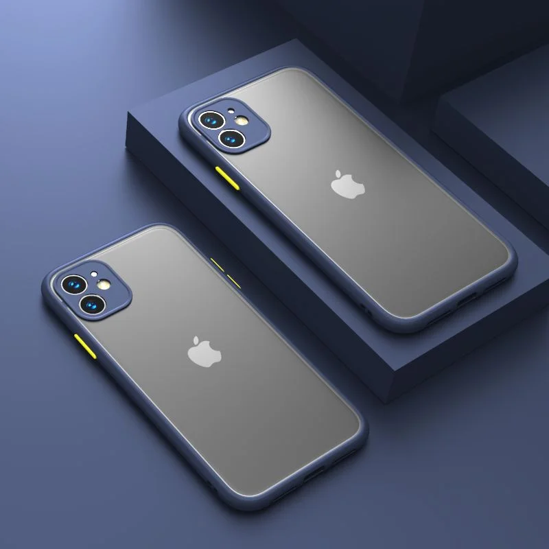 Защитный бампер для камеры чехлы телефонов iPhone 11 Pro Max XR XS X 8 7 6 6S Plus SE2020 матовая
