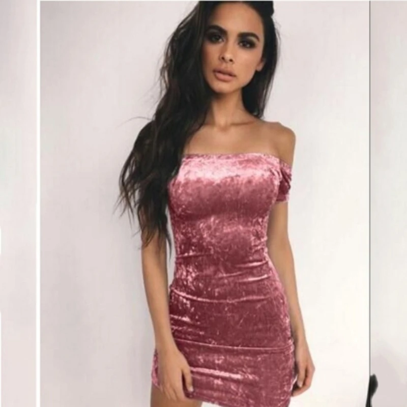 Весенне-летнее бархатное платье-жилет сексуальное женское платье без бретелек с