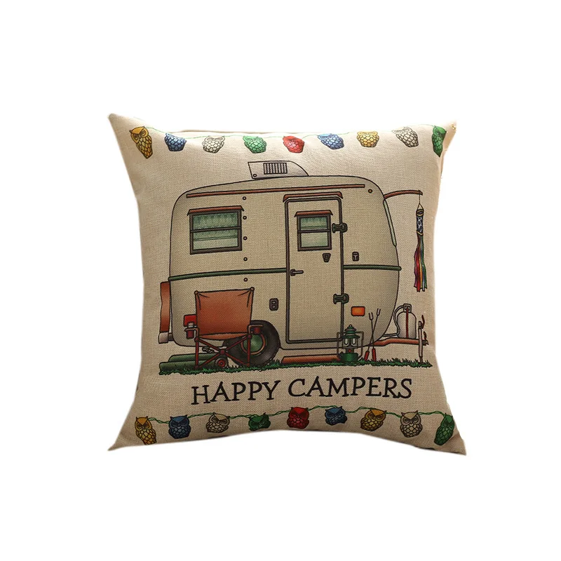 Распродажа новый модный чехол с буквенным принтом хлопковая льняная накидка на