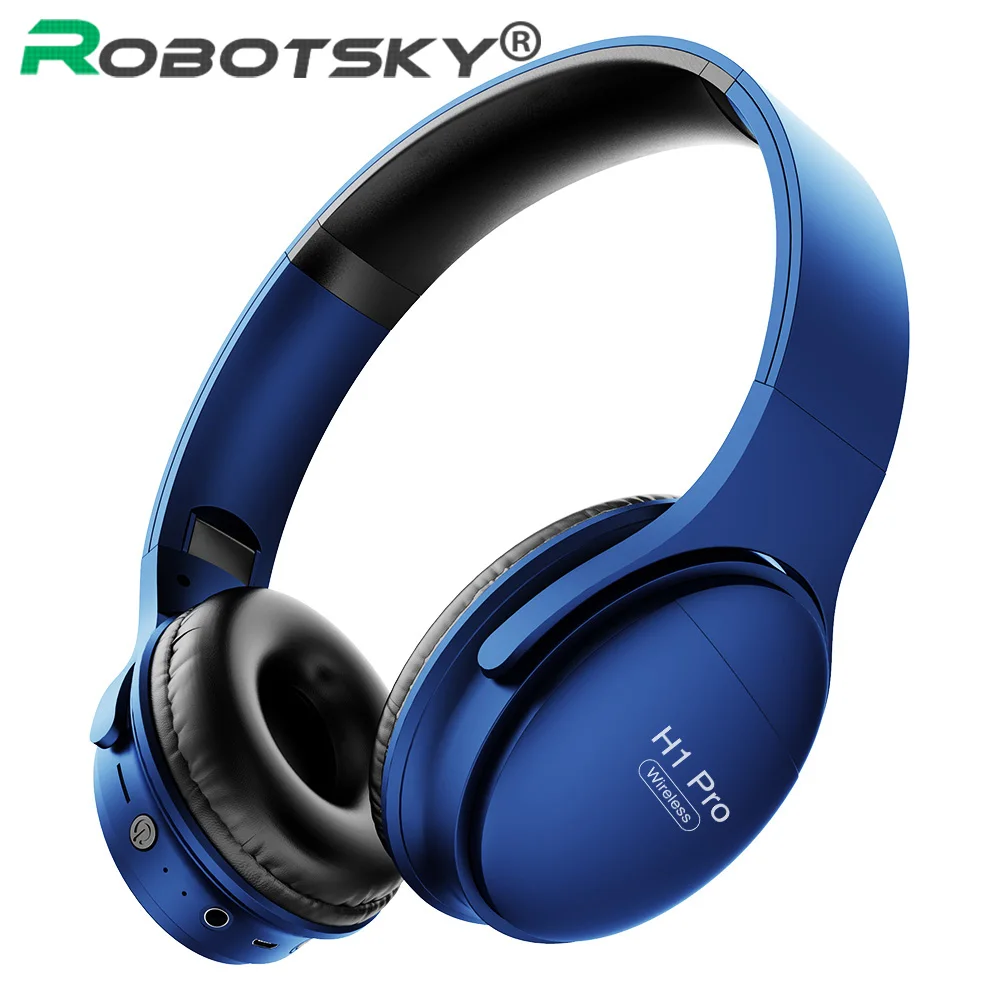 Беспроводные Bluetooth наушники H1 Pro Hi Fi стерео игровая гарнитура V5.0 складные с