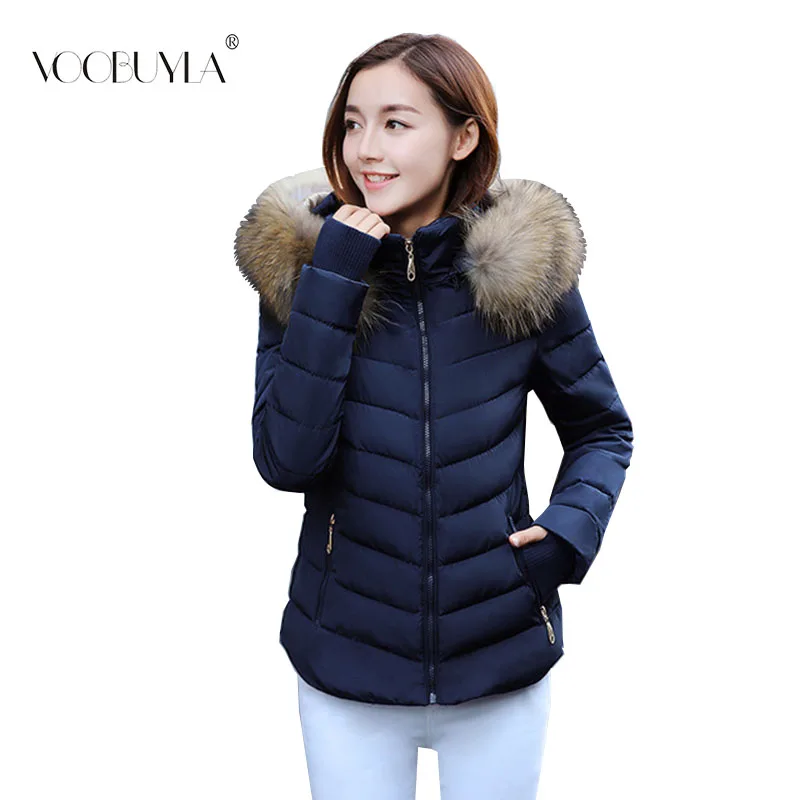 Зимняя короткая парка 2019 Женская пуховая куртка зимняя одежда Стеганая женская