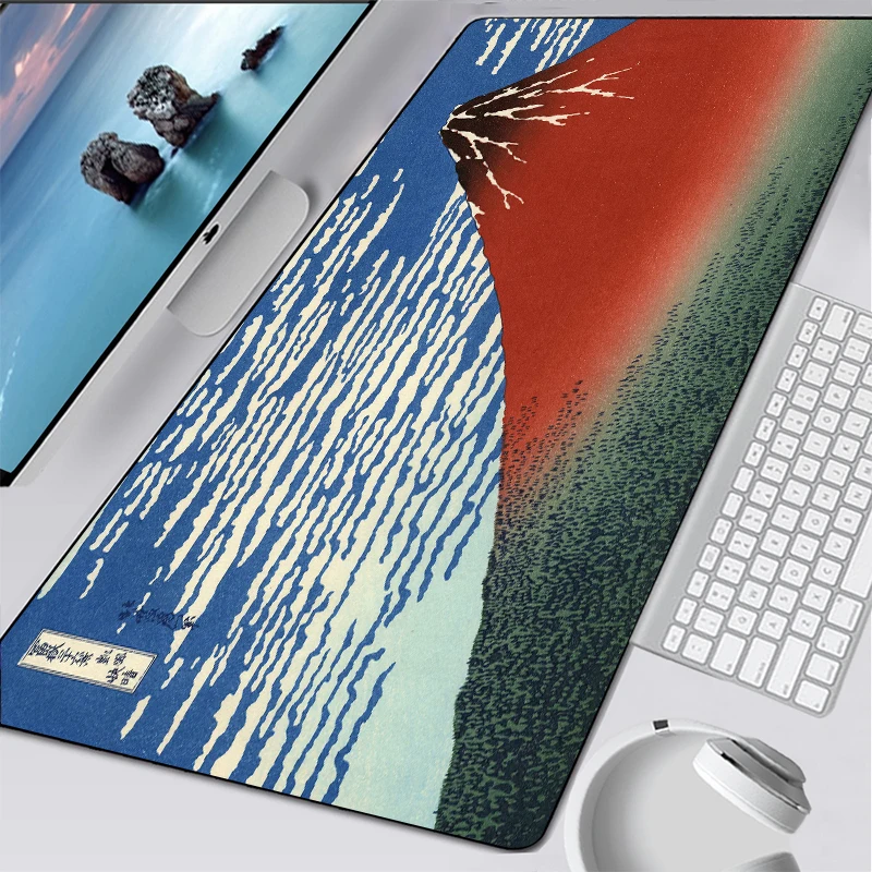 

Kanagawa Surfing Mouse Pad Gamers XXL Gaming office desk mat For Game Laptop Keyboard Mouse Mats CSGO Carpet Rug mouse pad