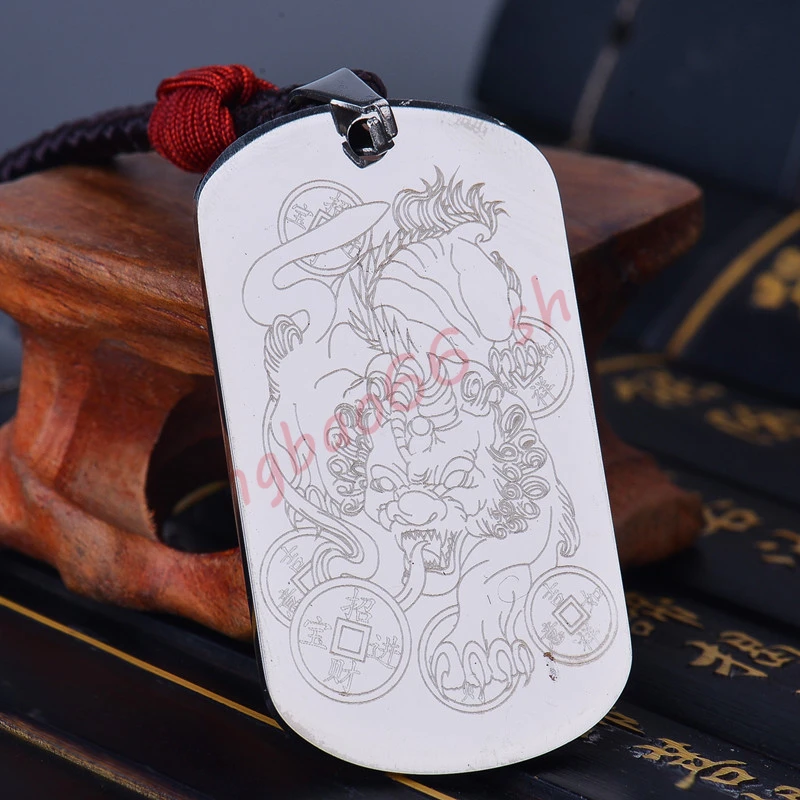 

Taoist ювелирные изделия подвеска титановая сталь ожерелье для мужчин