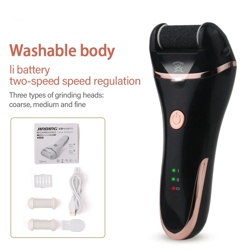 

Electric Pedicure Tools Foot Care File Leg Heels Remove Hard Cracked Dead Skin Callus Remover Feet Clean Care Machine
