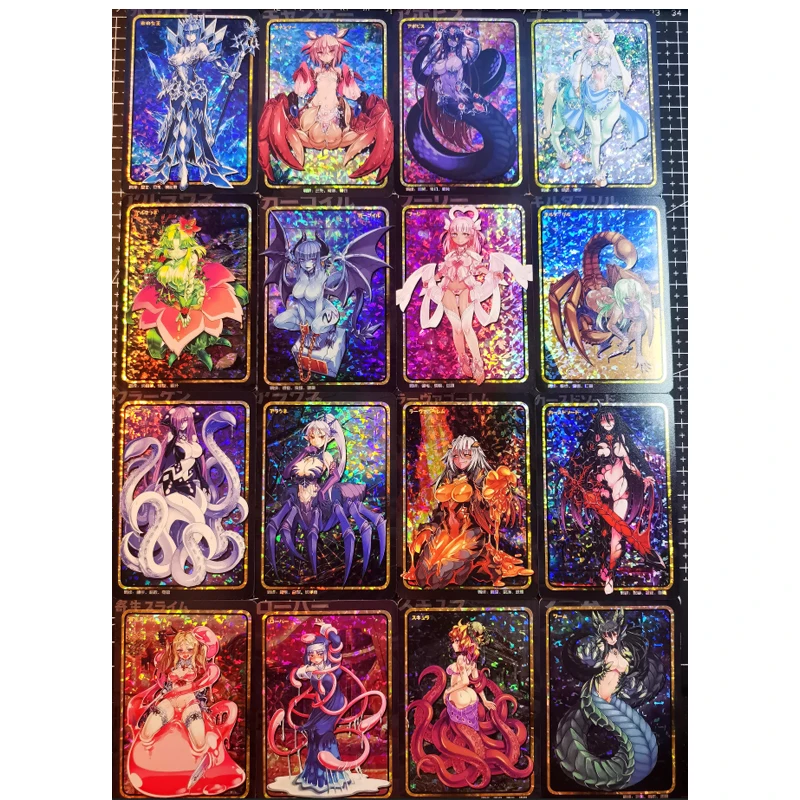 48 шт./компл. Монстр Musume no Iru nichitou игрушки хобби Коллекционная Игра коллекционная аниме-открытки от AliExpress RU&CIS NEW