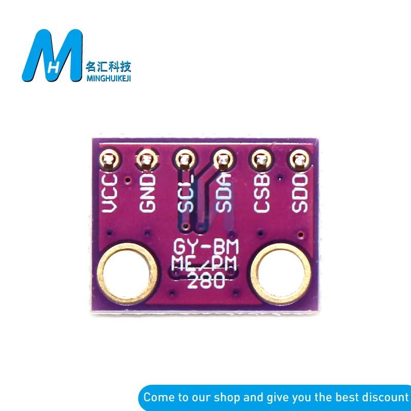 

5PCS New GY-68-BMP280 BME280 GY-68 BMP280 Digital Barometric Pressure Sensor Module for arduino