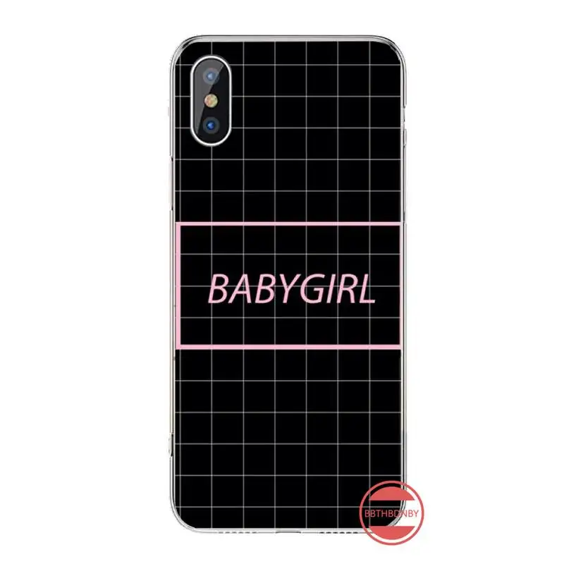 

BABY Babe Babygirl Phone Case For iphone 12 5 5s 5c se 6 6s 7 8 plus x xs xr 11 pro max