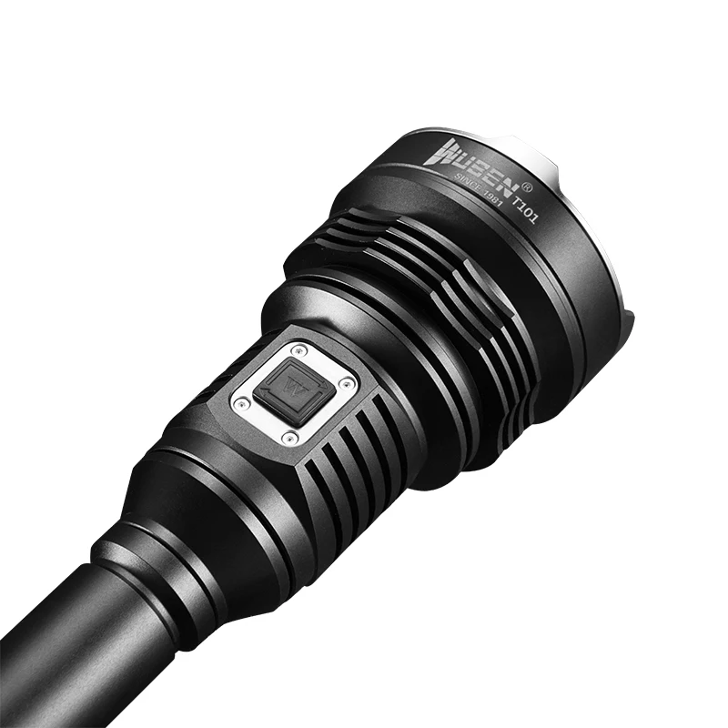Тактический перезаряжаемый фонарик WUBEN T101 Pro CREE XHP70 max 3500 люмен 500 м с аккумулятором