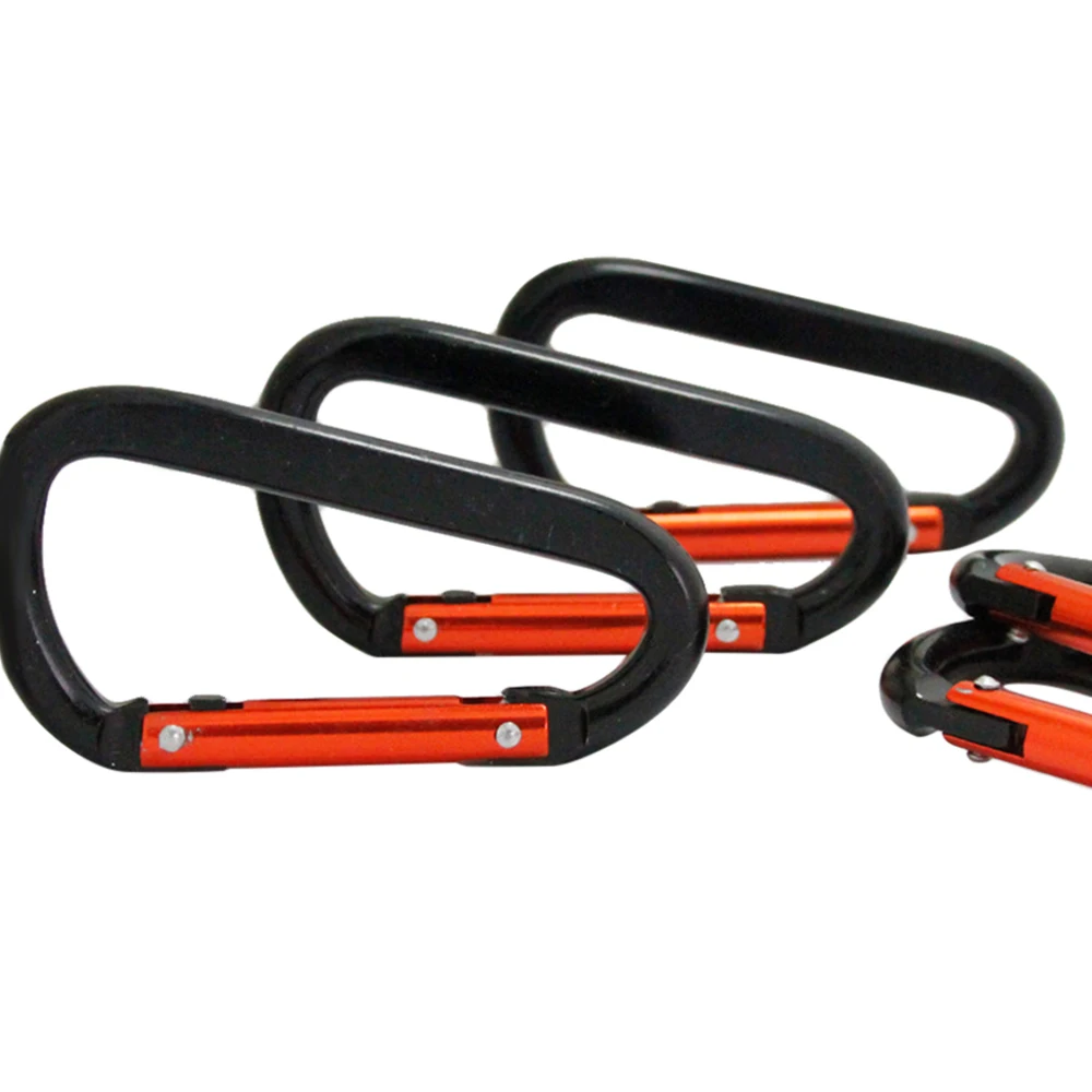 5 шт. крючок для ключей из алюминиевого сплава Карабин кемпинга на открытом
