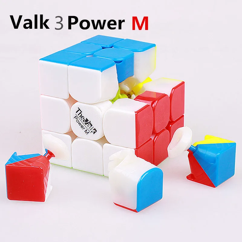 QIYI The Valk 3 power M Магнитный магический скоростной куб 3x3x3 профессиональный Valk3 Магнитный куб-головоломка MOYU Neo Cubo Magico игрушка для детей