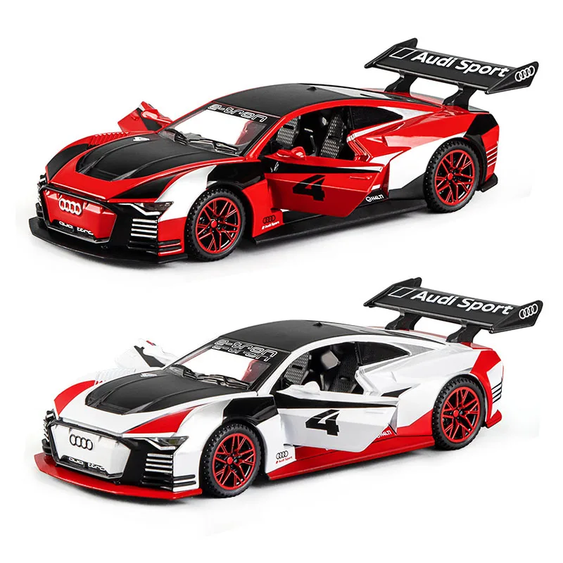 

SVIP 1:32 AUDIE-TRON VISION GT Car die cast alloy car model edition 24 HEURES DU MANS collectibles cars toy birthday present boy