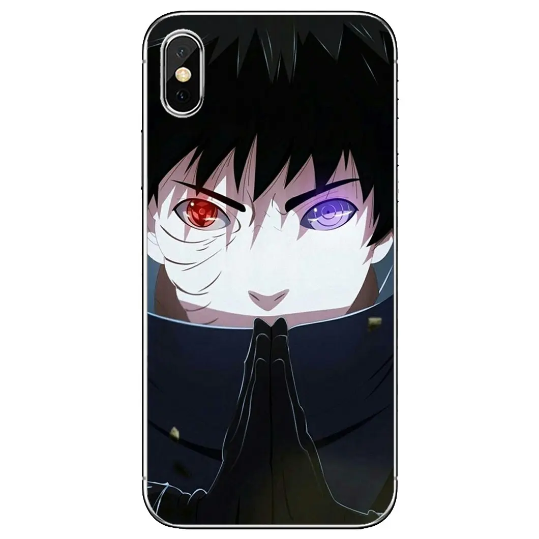 For iPod Touch iPhone 10 11 12 Pro 4S 5S SE 5C 6 6S 7 8 X XR XS Plus Max 2020 Soft Bag Case naruto-Uchiha-Madara-Obito | Мобильные