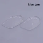 Силиконовые гелевые вставки унисекс для увеличения высоты на стелька под пятку, подъемные вставки, защита для обуви, уход за ногами, эластичная подушка, супинатор