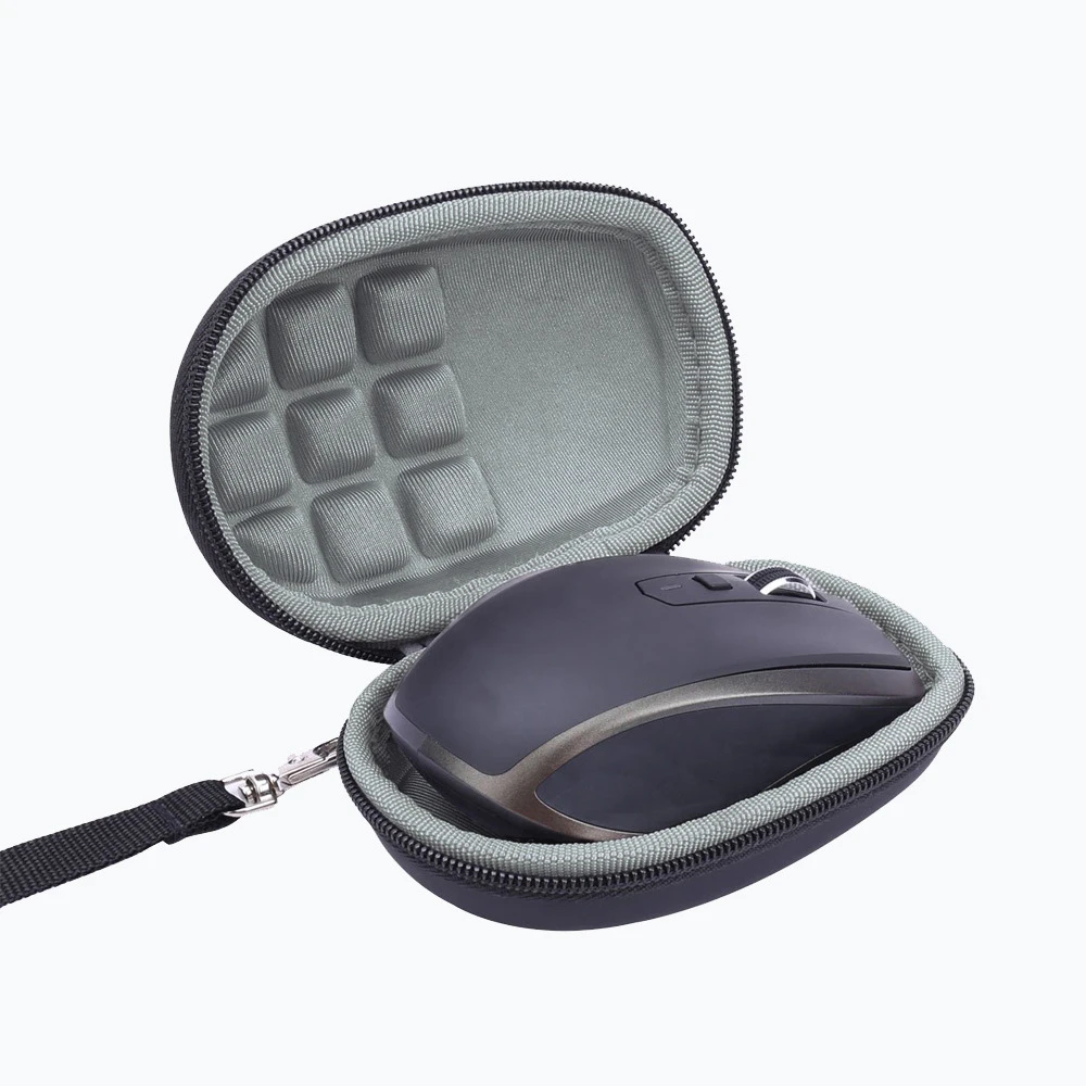 

Hard EVA Bag Portable Travel Mouse Case Dust-proof Water-proof for Logitech MX Anywhere 1 2 Gen 2S Wireless Mobile Mouse