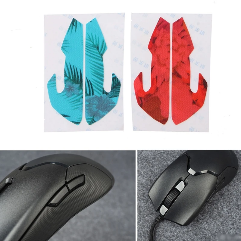

Viper Mouse Skin Sweat Resistant Pads Anti-slip Resistant Pads Red Blue