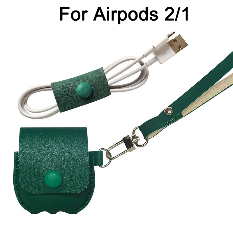Сказочный кожаный чехол для Apple Airpods Pro, противоударный ремешок для наушников, чехол для AirPods 3 2 1, чехол для зарядки, защитный чехол