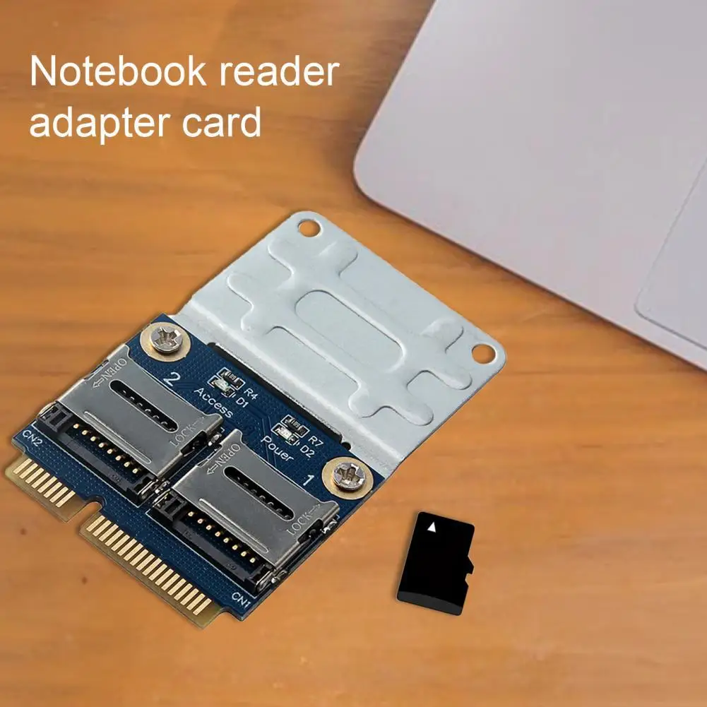 

Стабильный выход, антиокислительный Mini PCI-E для двух TF-карт, расширенный адаптер для ноутбука