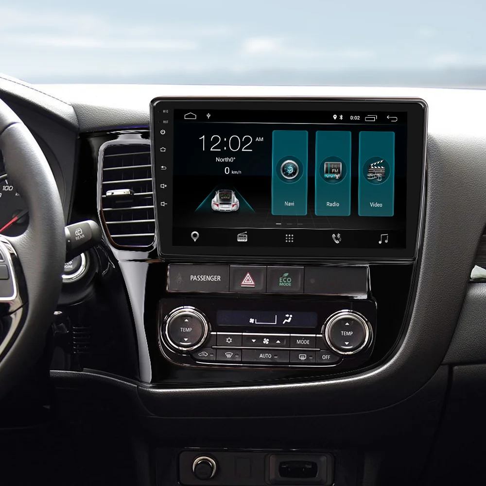 Автомобильный Радио мультимедийный плеер для Mitsubishi Outlander 3 Авторадио 2Din Android 9,0 gps навигация магнитофон стерео