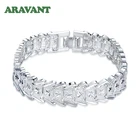 Женский винтажный браслет из серебра 925 пробы с широкой резной цепочкой, модные украшения для свадьбы