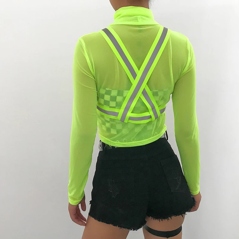 

DropShopping Reflective Corset Belt Wide Women Casual Fashion Cummerbund Woman Harajuku Punk Waistband with Buckle Streetwear