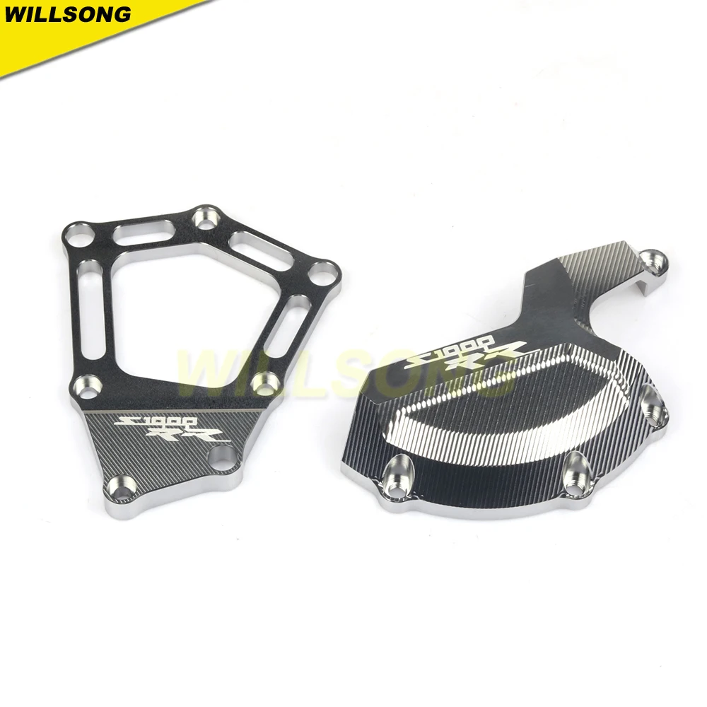 

Engine Case Guard Cover Protector Slider Generator Protection Crash Pad For BMW S1000RR HP4 S1000R S1000XR Motorcycle Parts