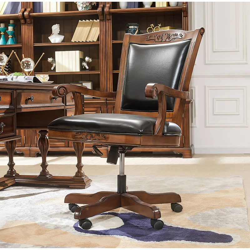 Набор мебели для кабинета классный угловой стол и стул WA690 |