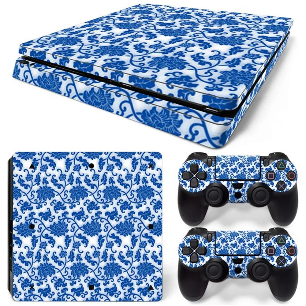Для PS4 тонкий стикер кожи горячий индивидуальный дизайн декоративная наклейка