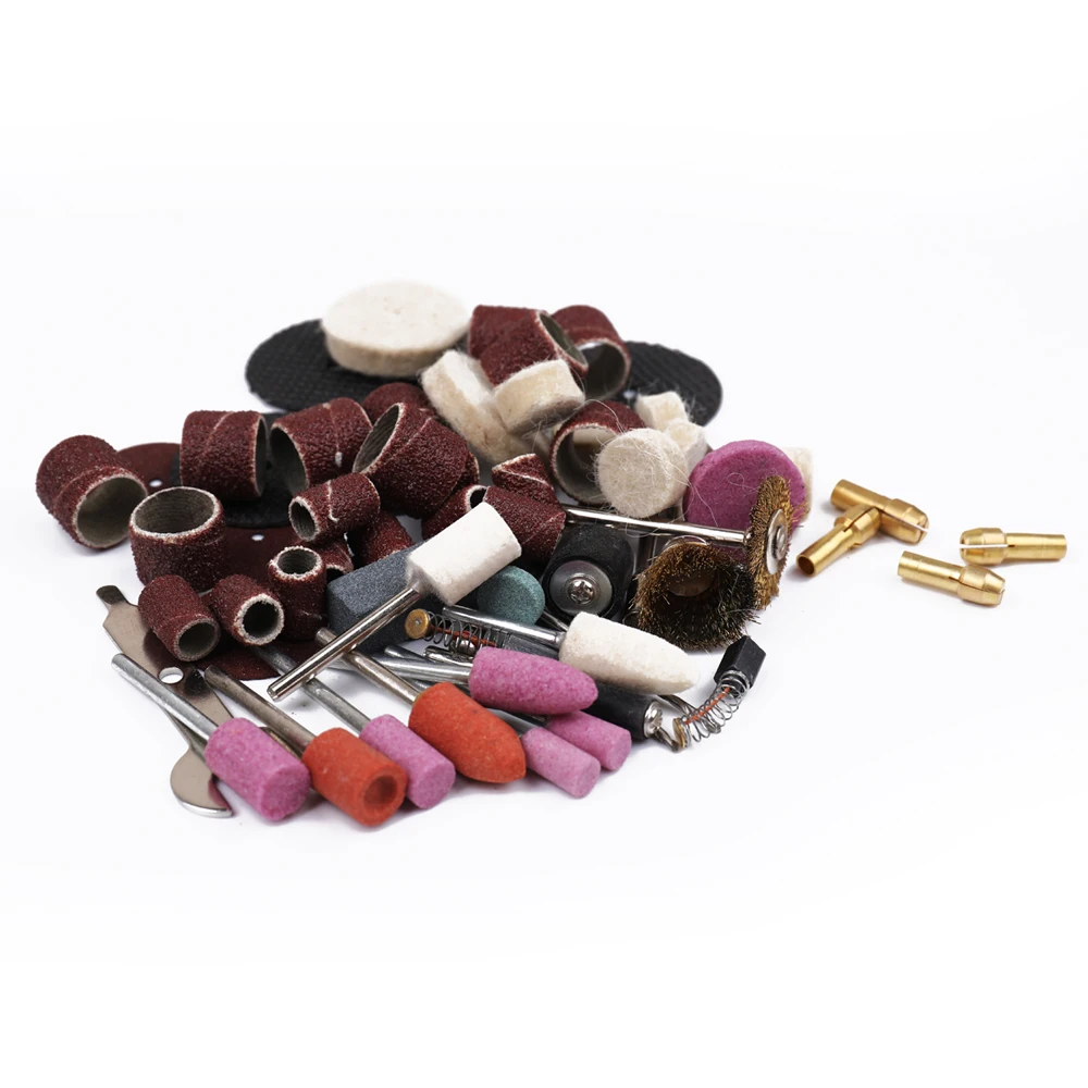 KKMOON 180 Вт Электрический шлифовальный инструмент комплект роторная дрель