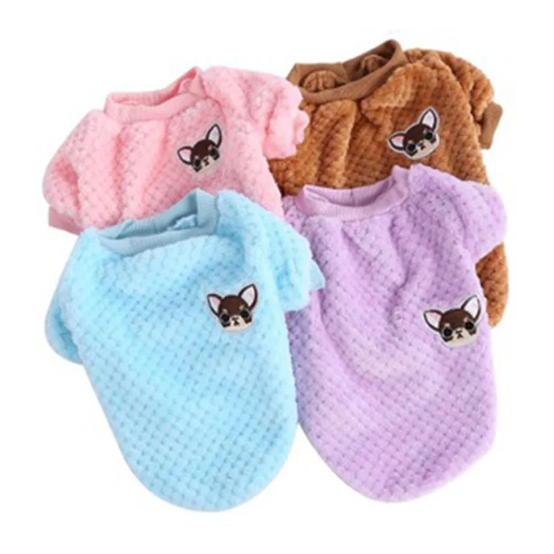 Одежда для собак пальто маленькой собаки свитер кошек питомцев чихуахуа теплый