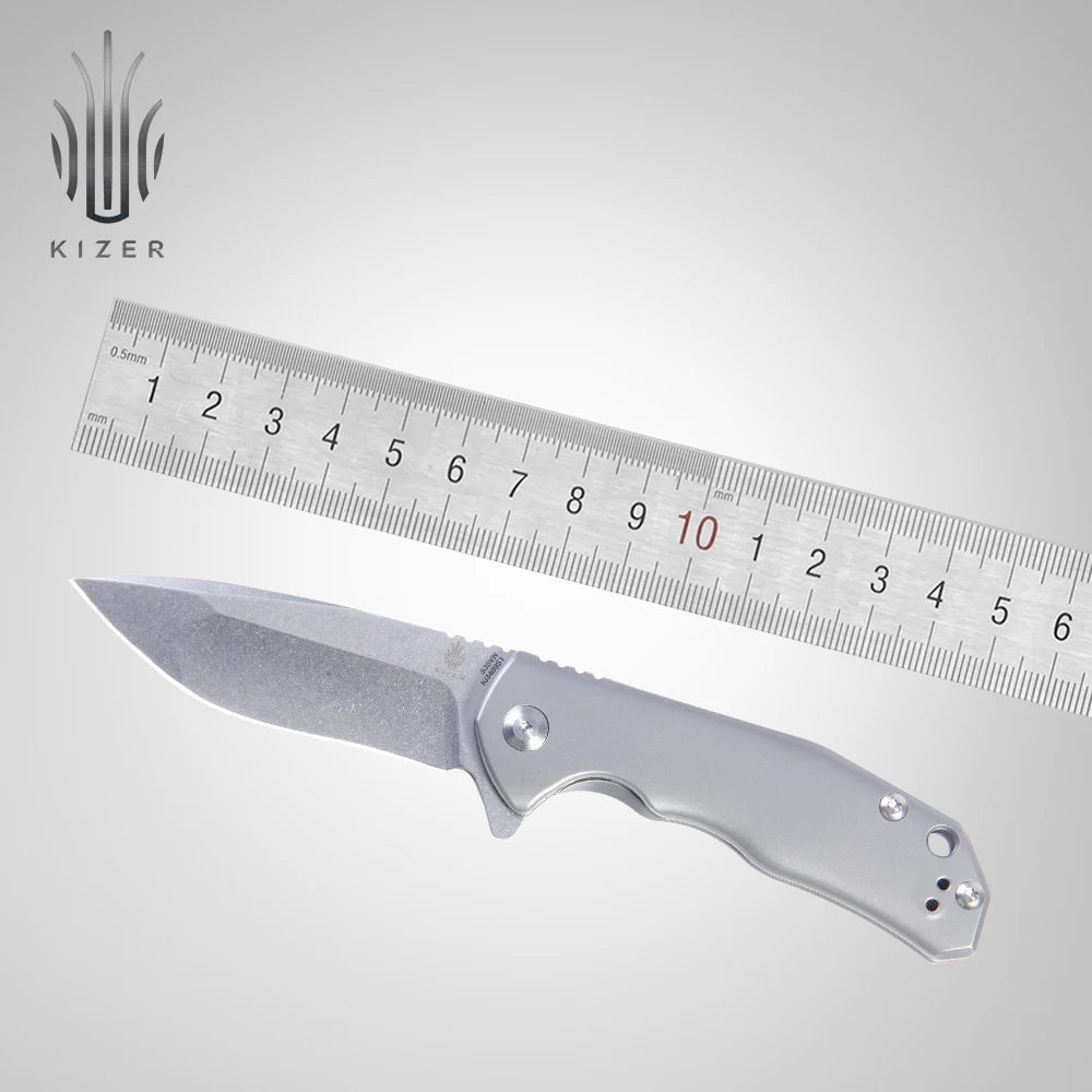 Карманный нож KI3469S1 Kizer мини-нож S35VN стальной высококачественный инструмент для