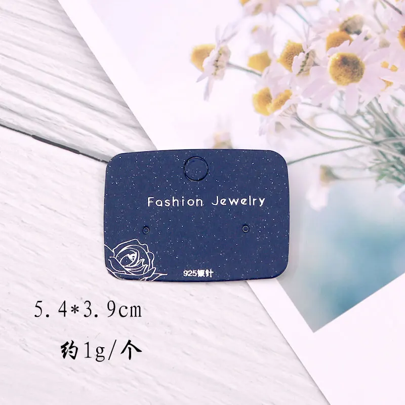 Новинка 2020 бирка для упаковки ювелирных изделий в уши серьги картонные украшения