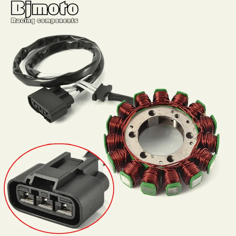 

Катушка статора для Kawasaki Ninja ZX-6R ZX6R ZX1000 Ninja ZX-10R ZX10R 2008-2010 ZX 1000 6R 10R 21003-0083 0072 зажигание мотоцикла