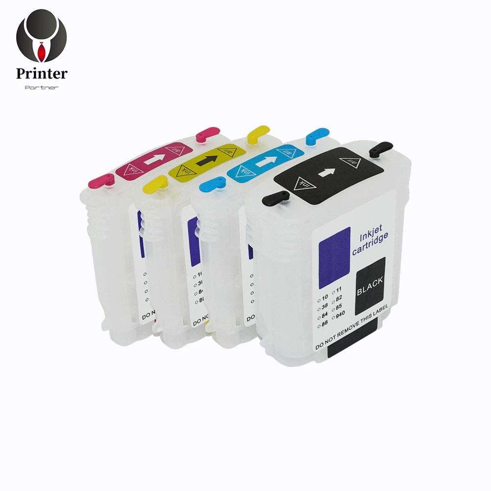 Партнер принтера многоразовый пустой картридж с чипом arc auto reset 940 для hp officejet pro 8000